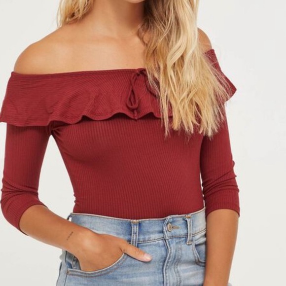 ARDENE| Off the shoulders body suit size M - Picture 2 of 7